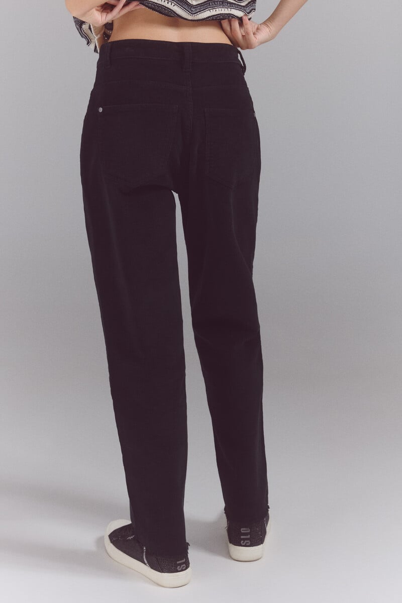 pedro del hierro Pantalones corduroy mom Envío gratis