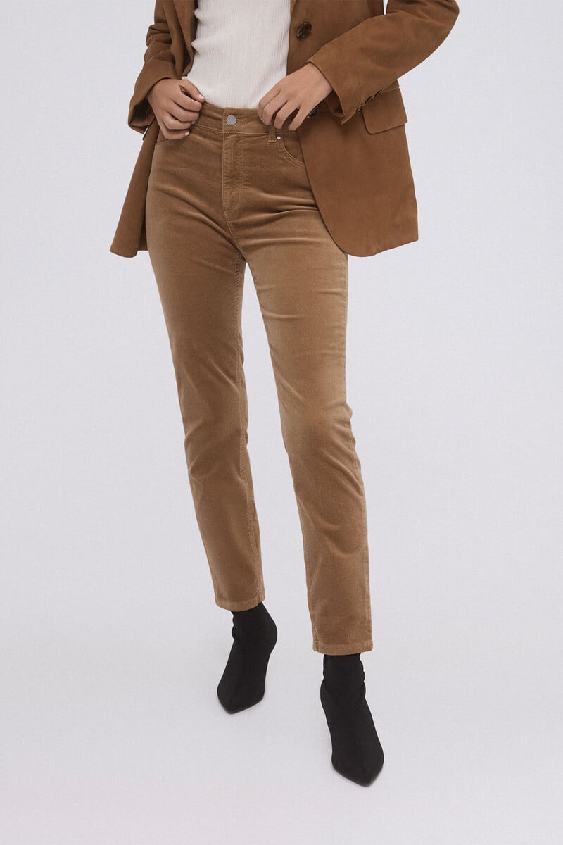 pedro del hierro Pantalón terciopelo skinny fit COMPRAR AHORA