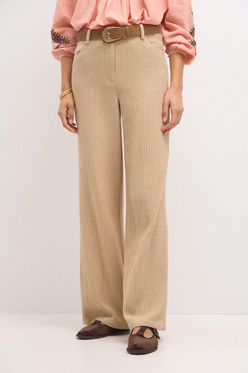 pedro del hierro Petra. Pantalón amplio de espiga