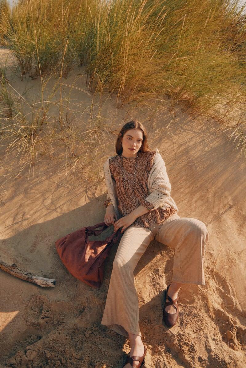 pedro del hierro Petra. Pantalón amplio de espiga Oferta especial de fábrica