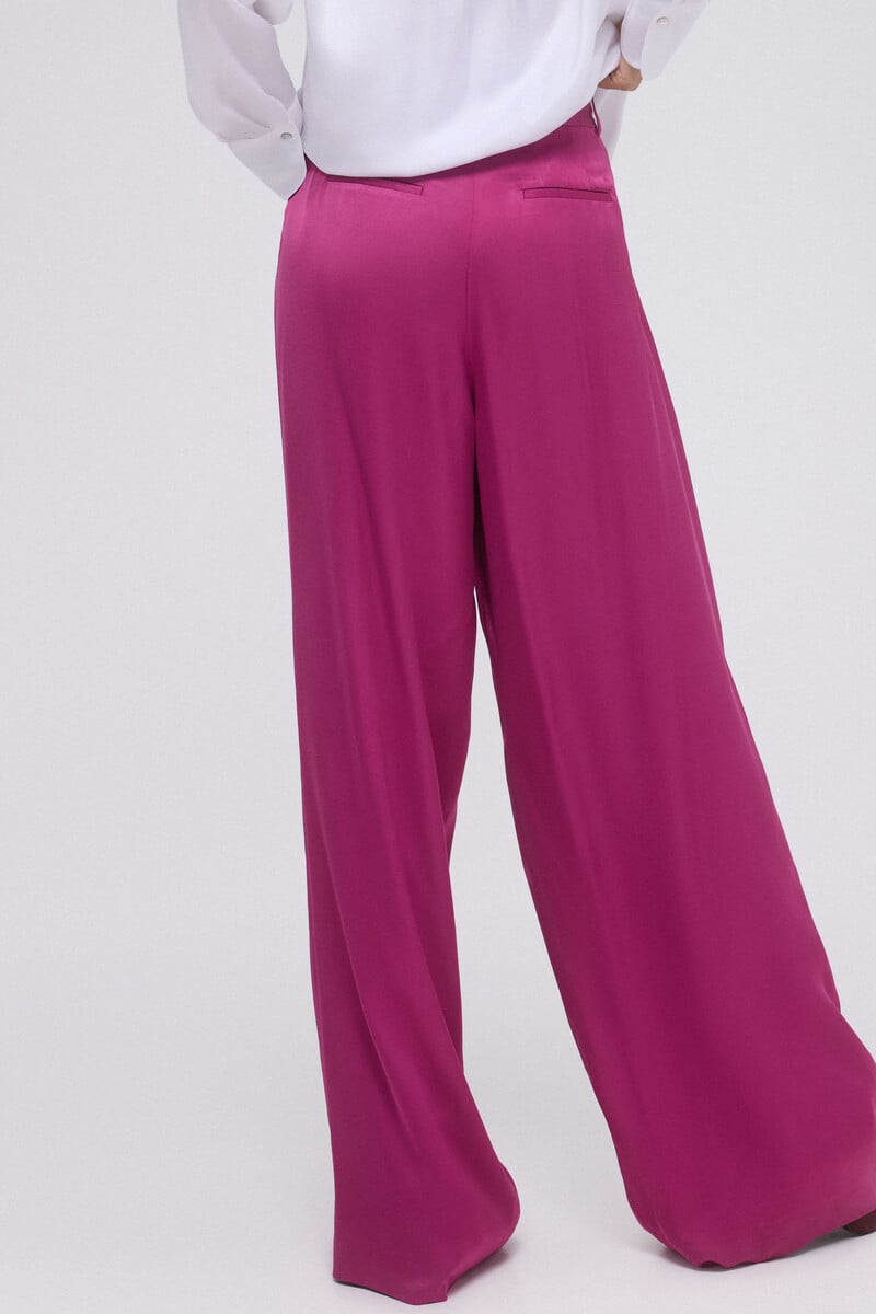 pedro del hierro Pantalón ancho doble pinza Oferta exclusiva