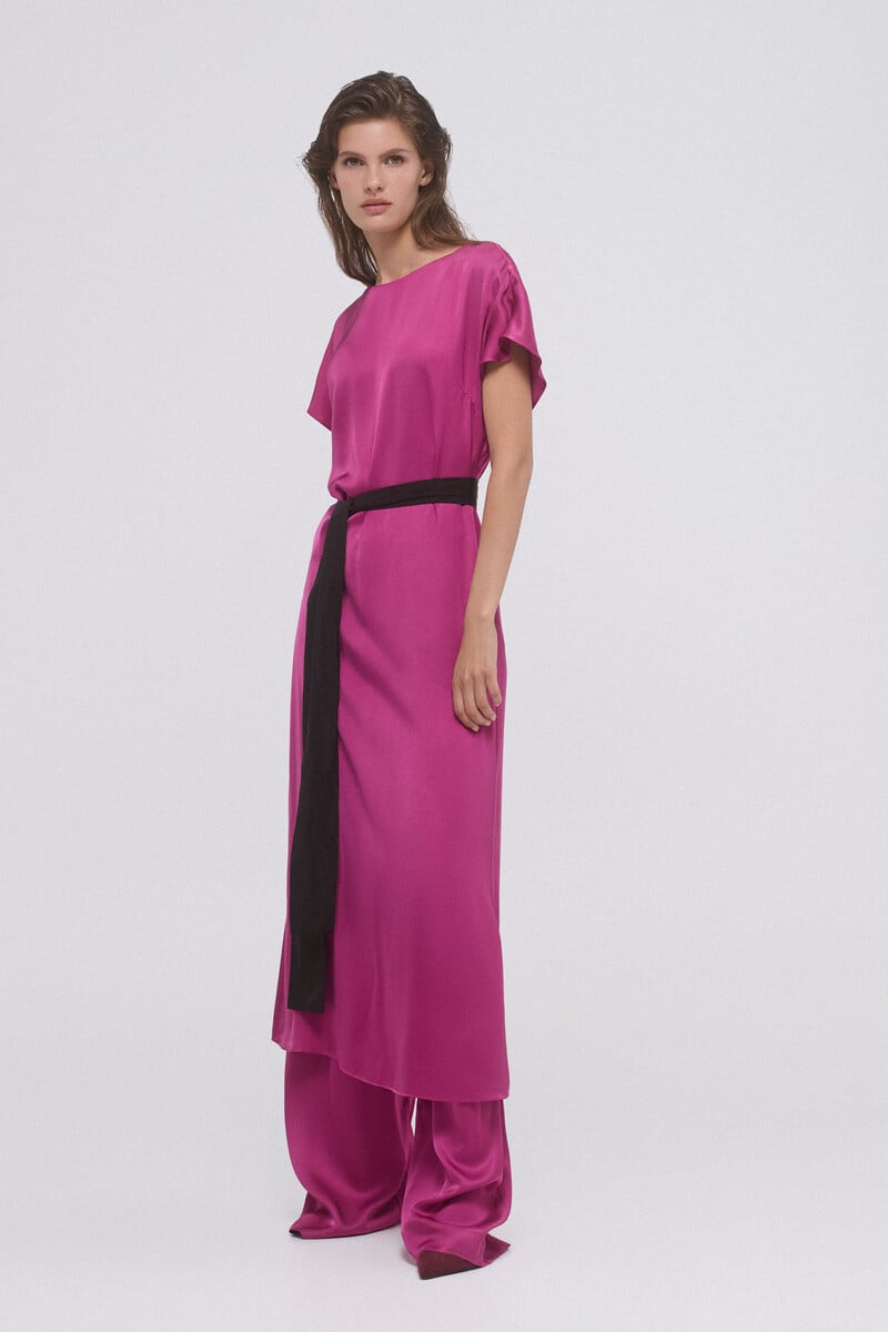 pedro del hierro Pantalón ancho doble pinza Oferta exclusiva