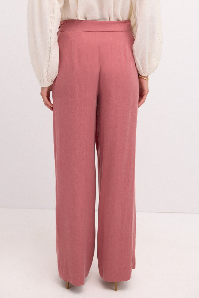 pedro del hierro Paula. Pantalón ancho cruzado Ofertas especiales