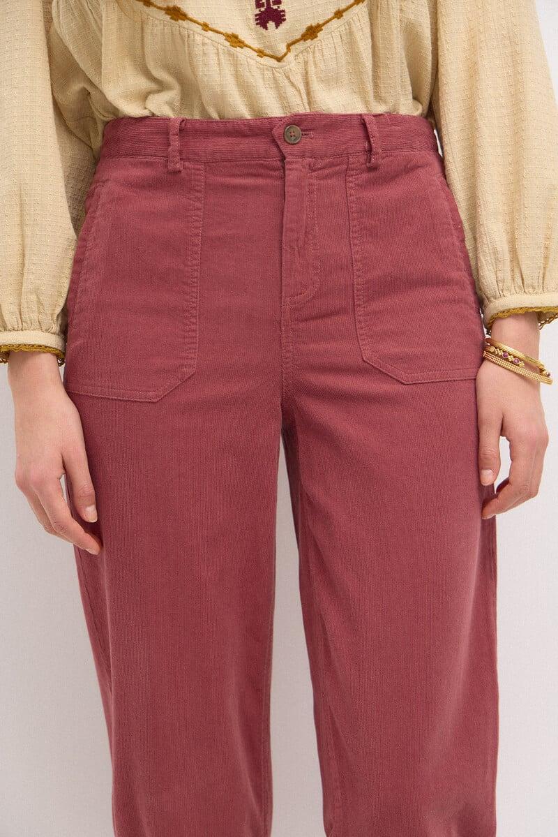 pedro del hierro Pepa. Pantalón de pana con pinzas