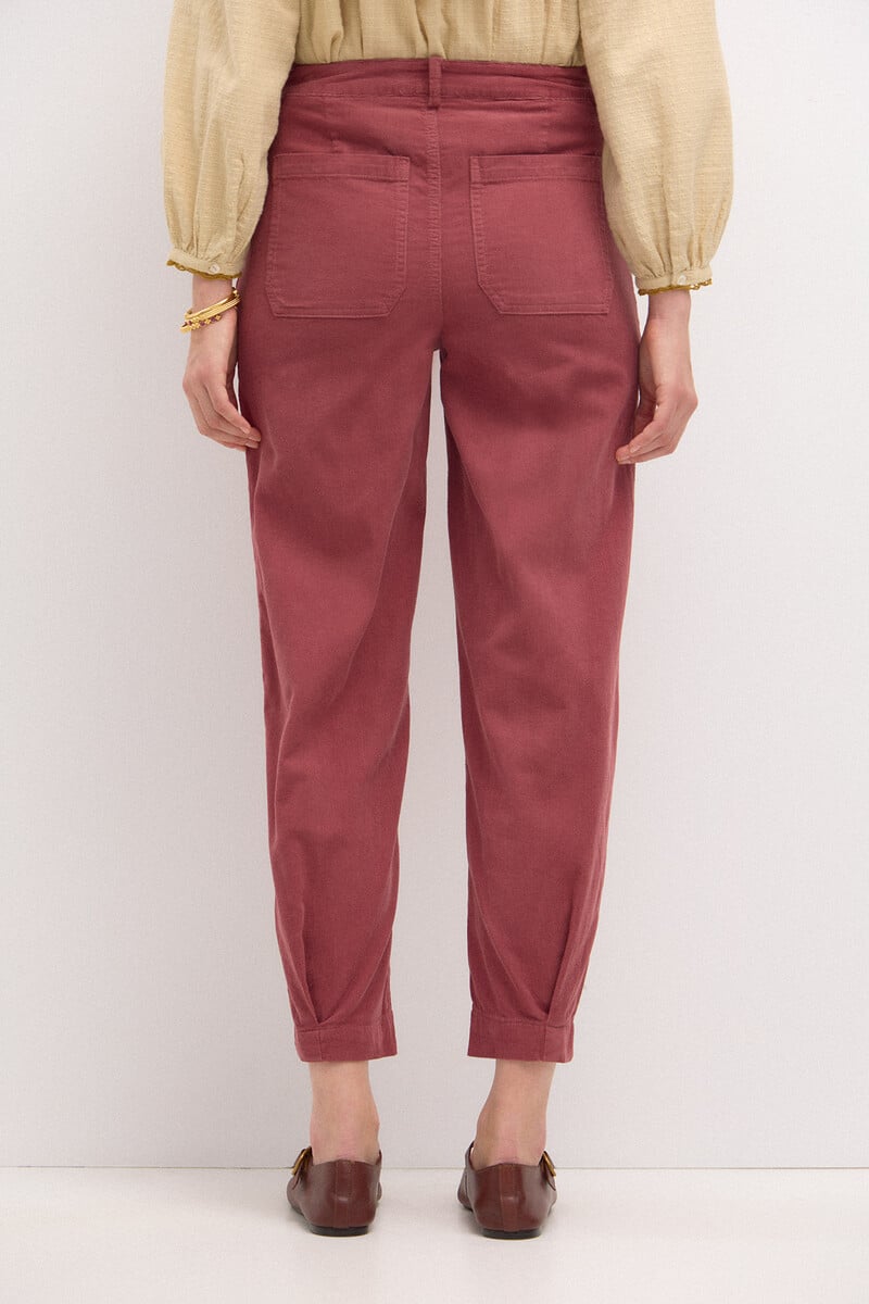 pedro del hierro Pepa. Pantalón de pana con pinzas Ofertas