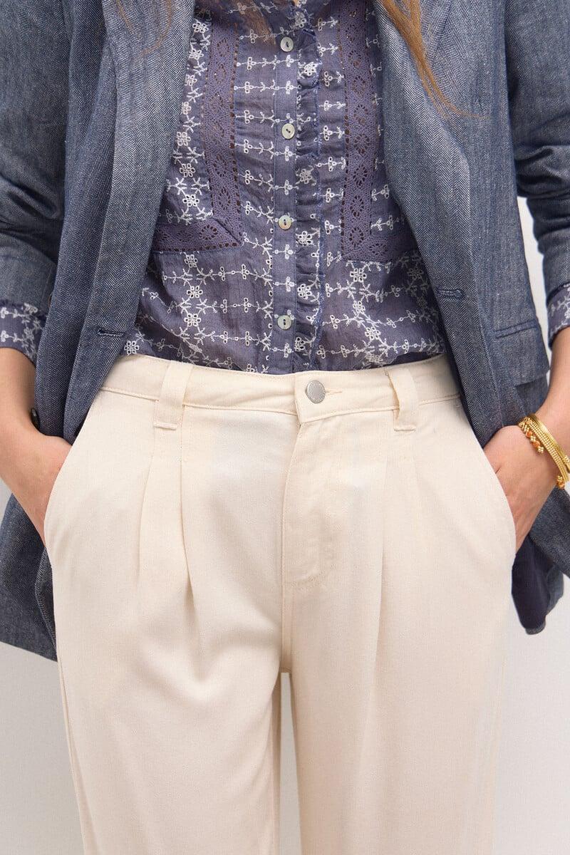 pedro del hierro Petra. Pantalón fluido lavado Ventas relámpago