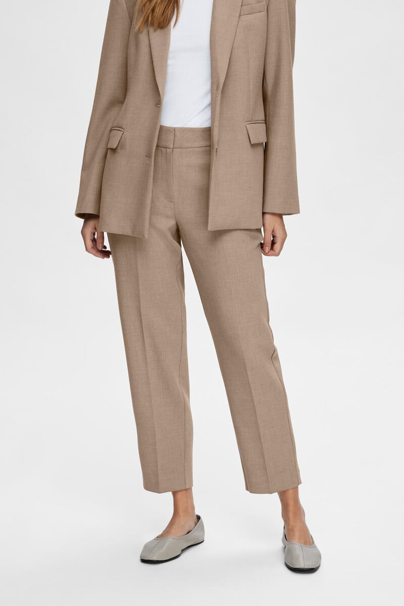 pedro del hierro Pantalón de traje Regular Fit confeccionado con materiales reciclados Tienda