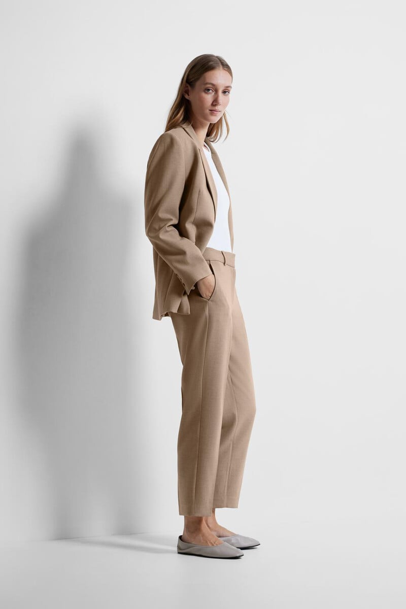 pedro del hierro Pantalón de traje Regular Fit confeccionado con materiales reciclados Tienda