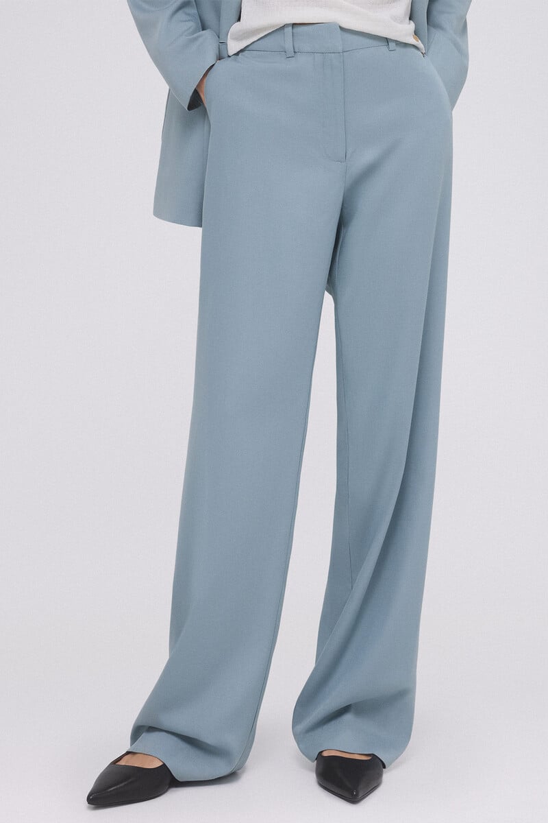 pedro del hierro Pantalón traje de corte clásico Liquidación