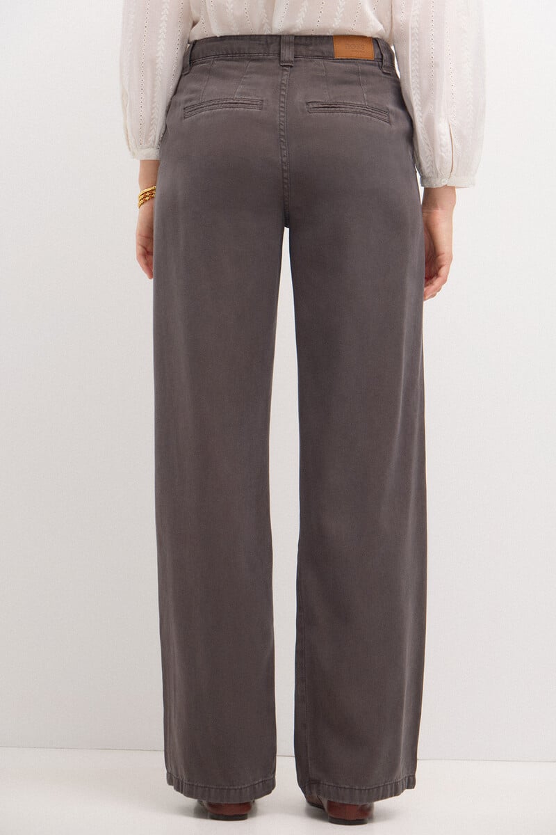 pedro del hierro Olaia. Pantalón fluido en tencel COMPRAR AHORA