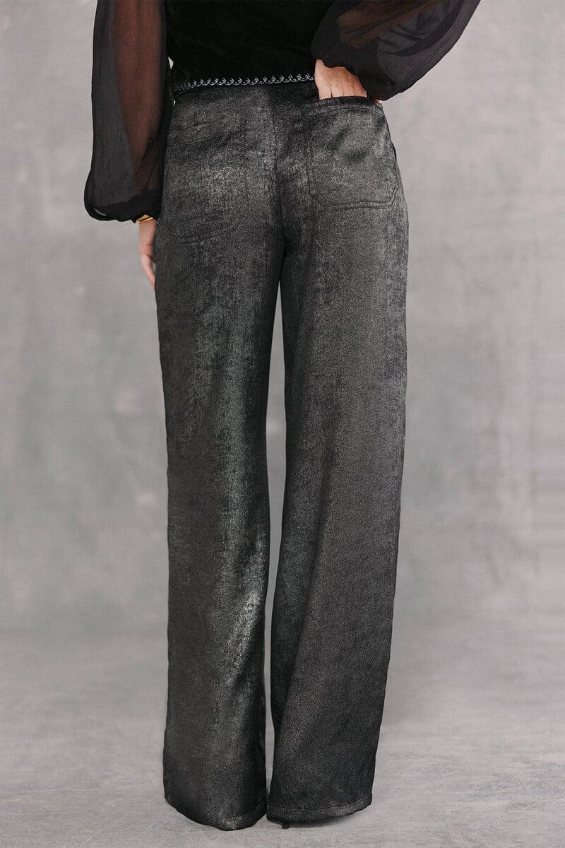 pedro del hierro Penélope. Pantalón amplio con lurex Últimos 2 días