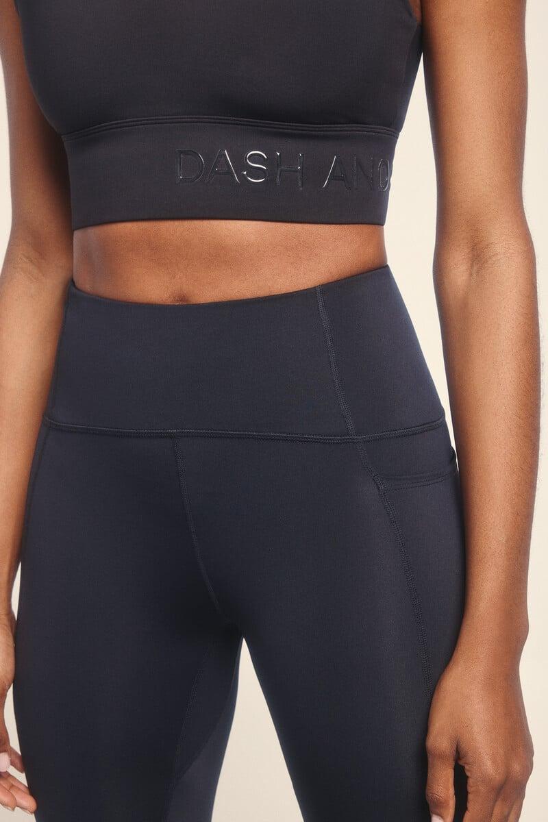 pedro del hierro Legging negro microfibra 4D Strecht Precio de fábrica