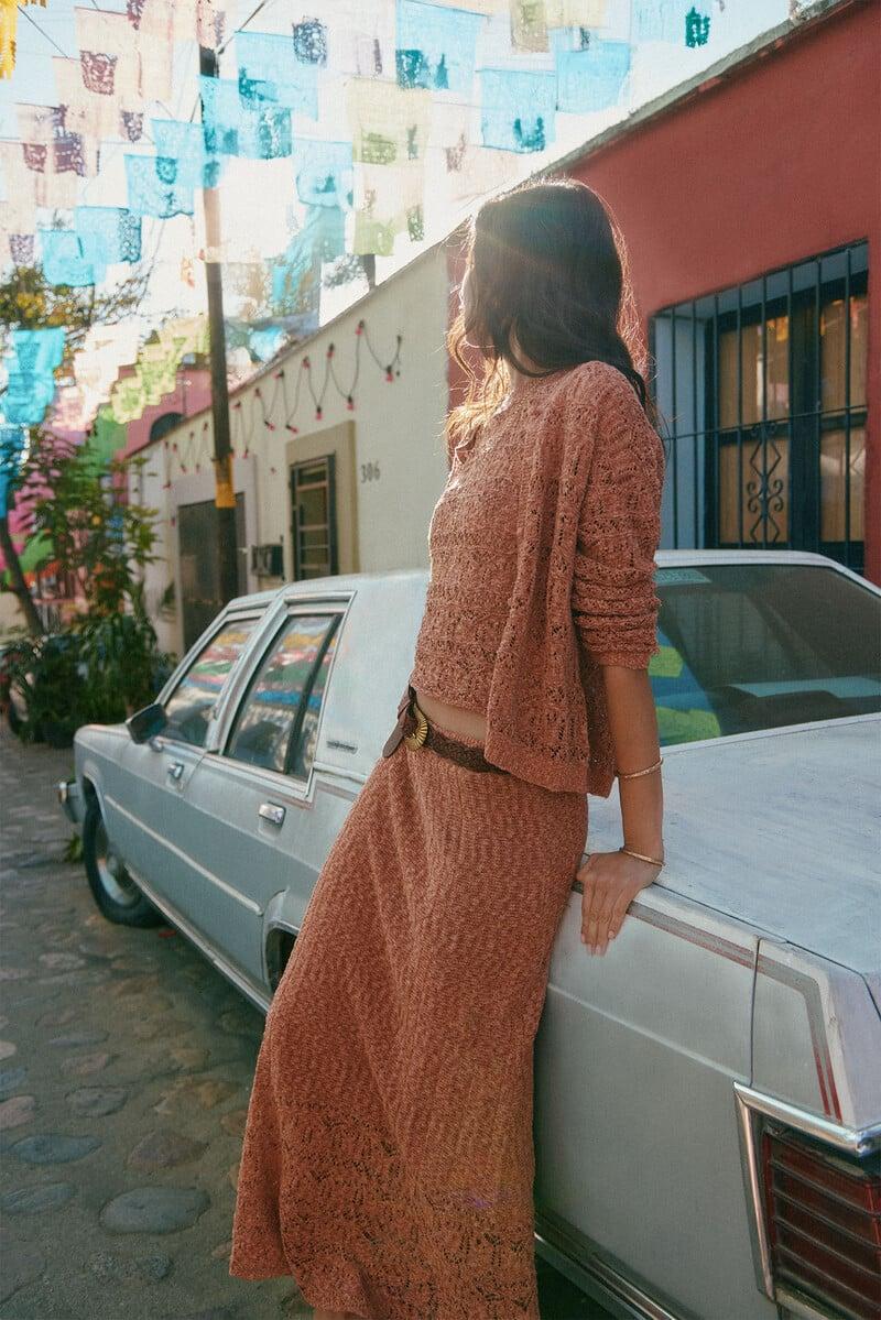 pedro del hierro Ruth. Falda de punto