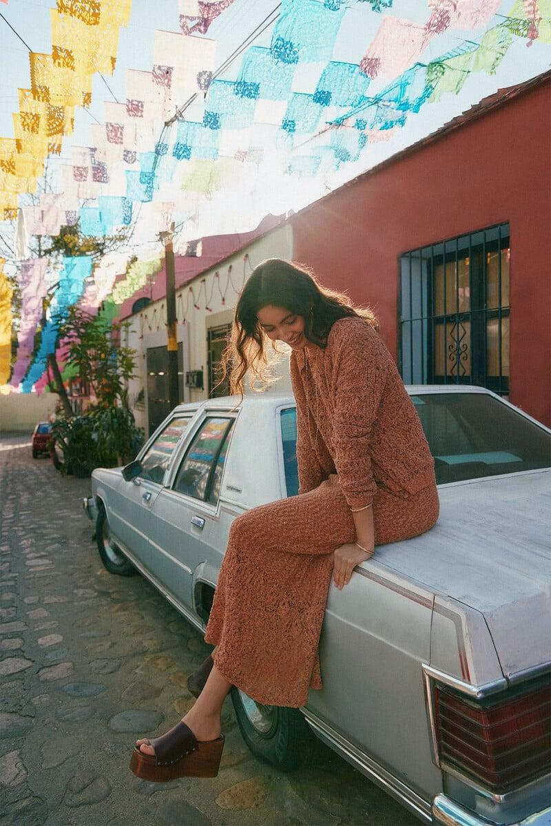 pedro del hierro Ruth. Falda de punto Descuentos del mes
