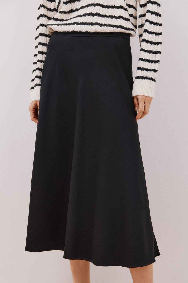 pedro del hierro Falda midi capa Ofertas de temporada