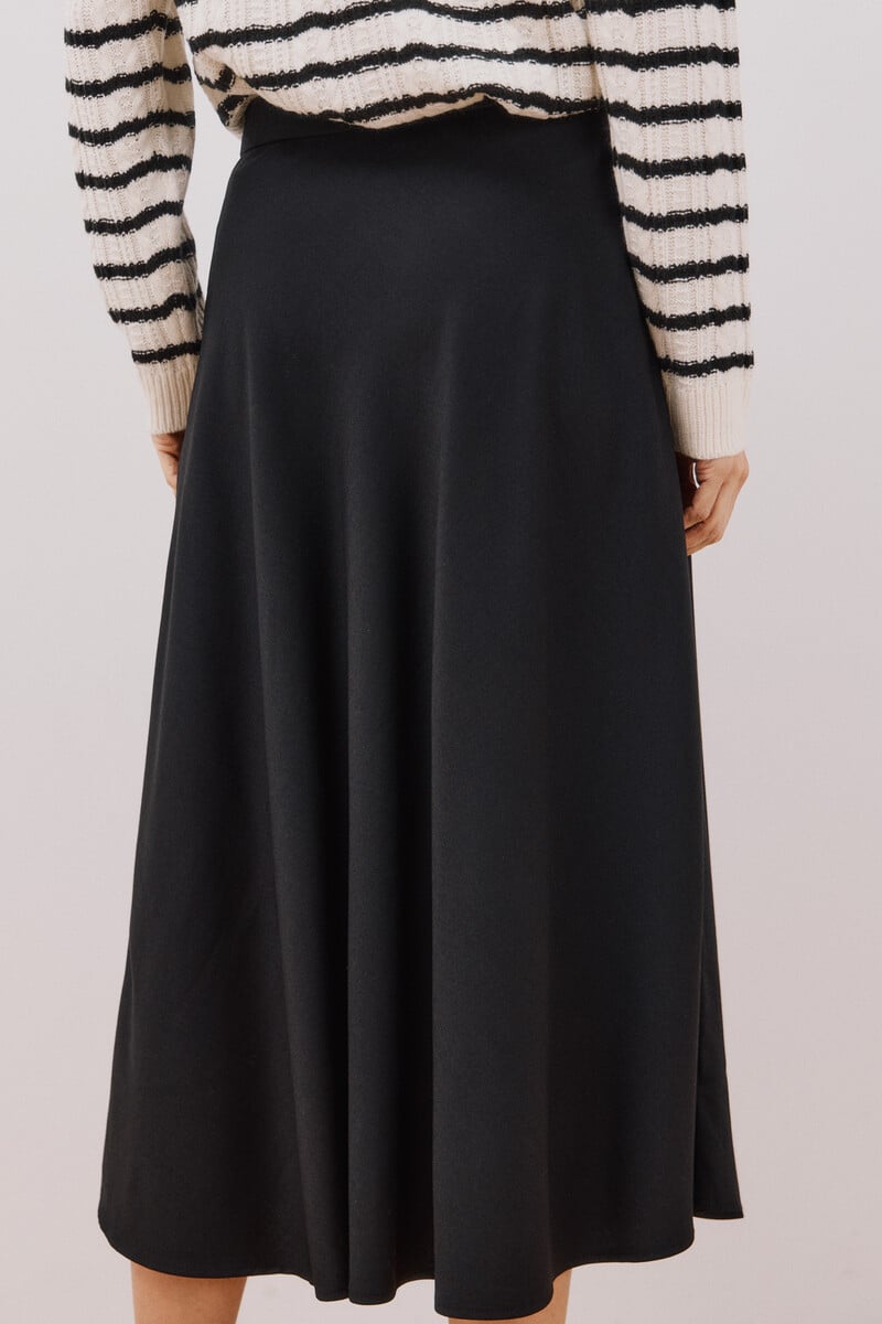 pedro del hierro Falda midi capa Ofertas de temporada