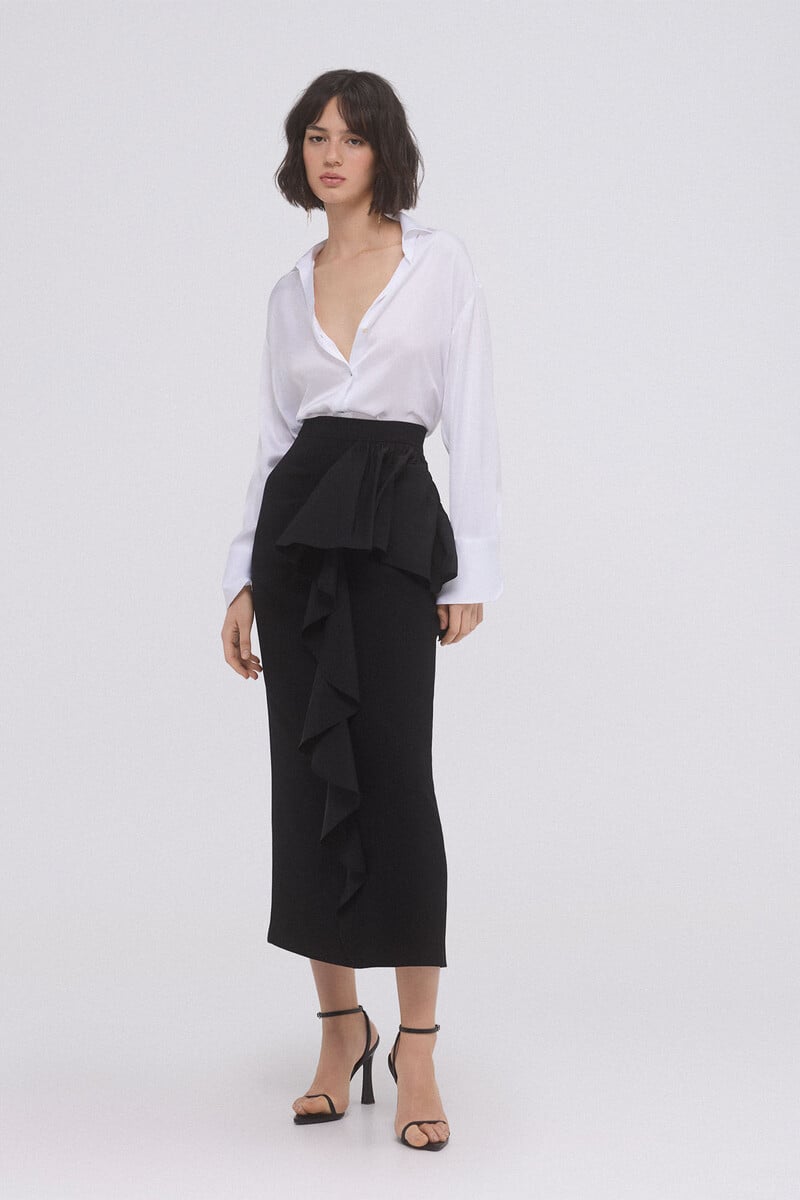 pedro del hierro Falda midi Outlet online