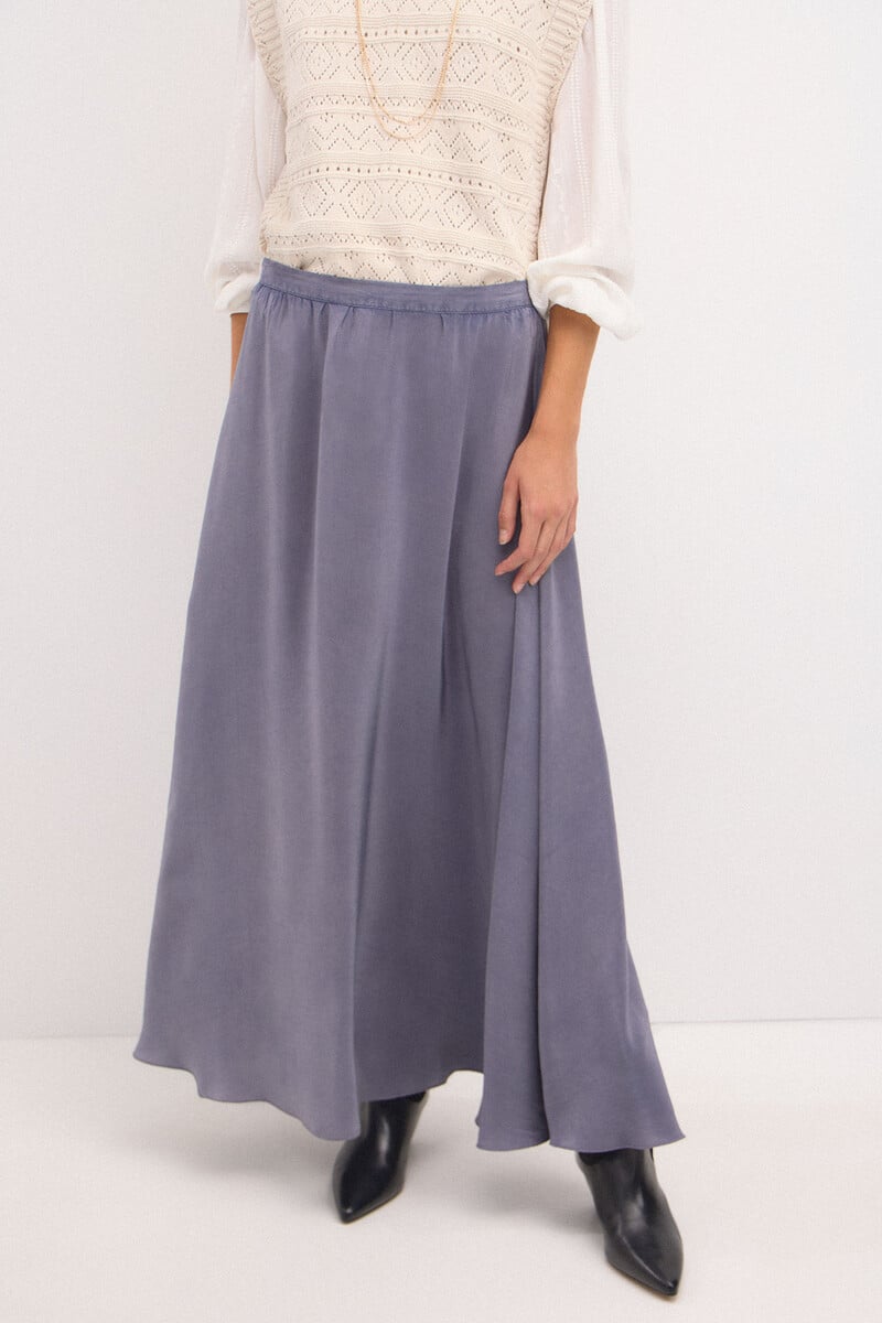 pedro del hierro Ofra. Falda capa Gran oferta