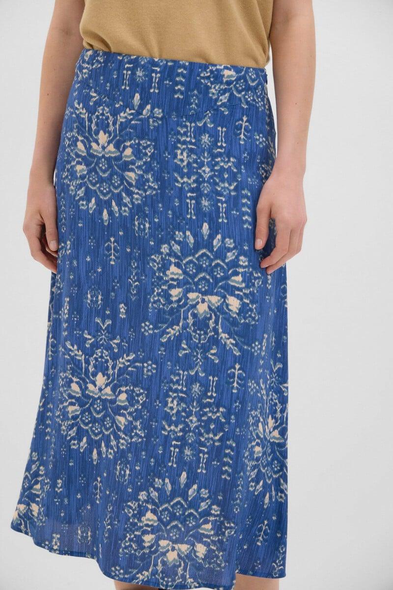 pedro del hierro Falda midi estampada Los más vendidos