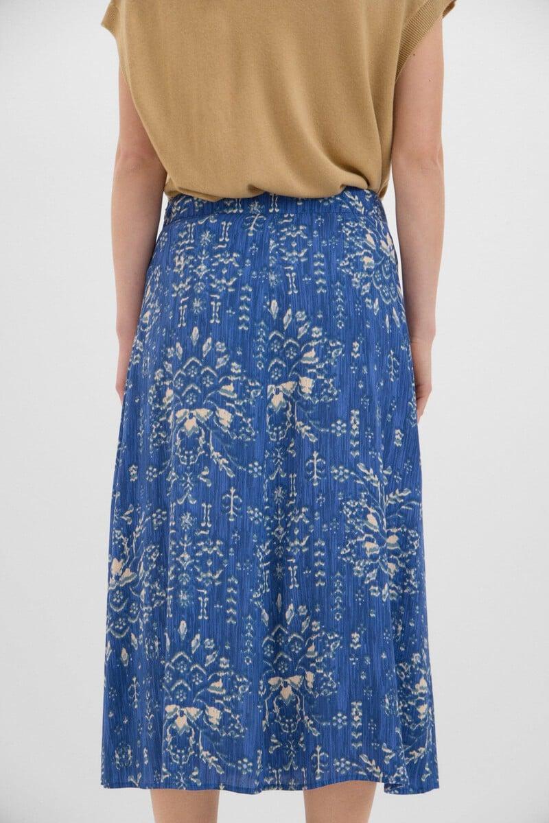 pedro del hierro Falda midi estampada Los más vendidos