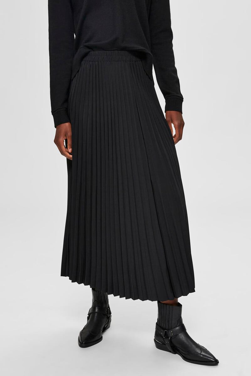 pedro del hierro Falda midi plisada con cintura elástica Rebajas top