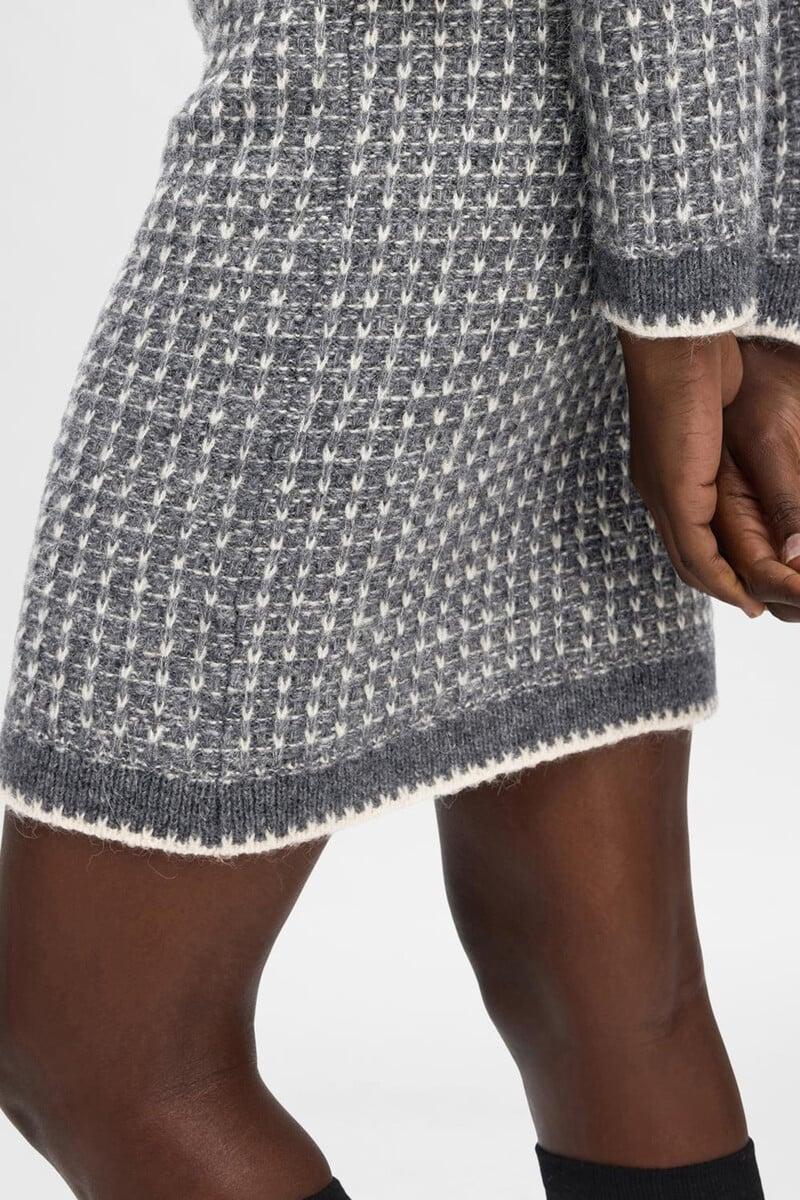 pedro del hierro Falda estructura confeccionada con Lana RWS y Alpaca Oferta especial