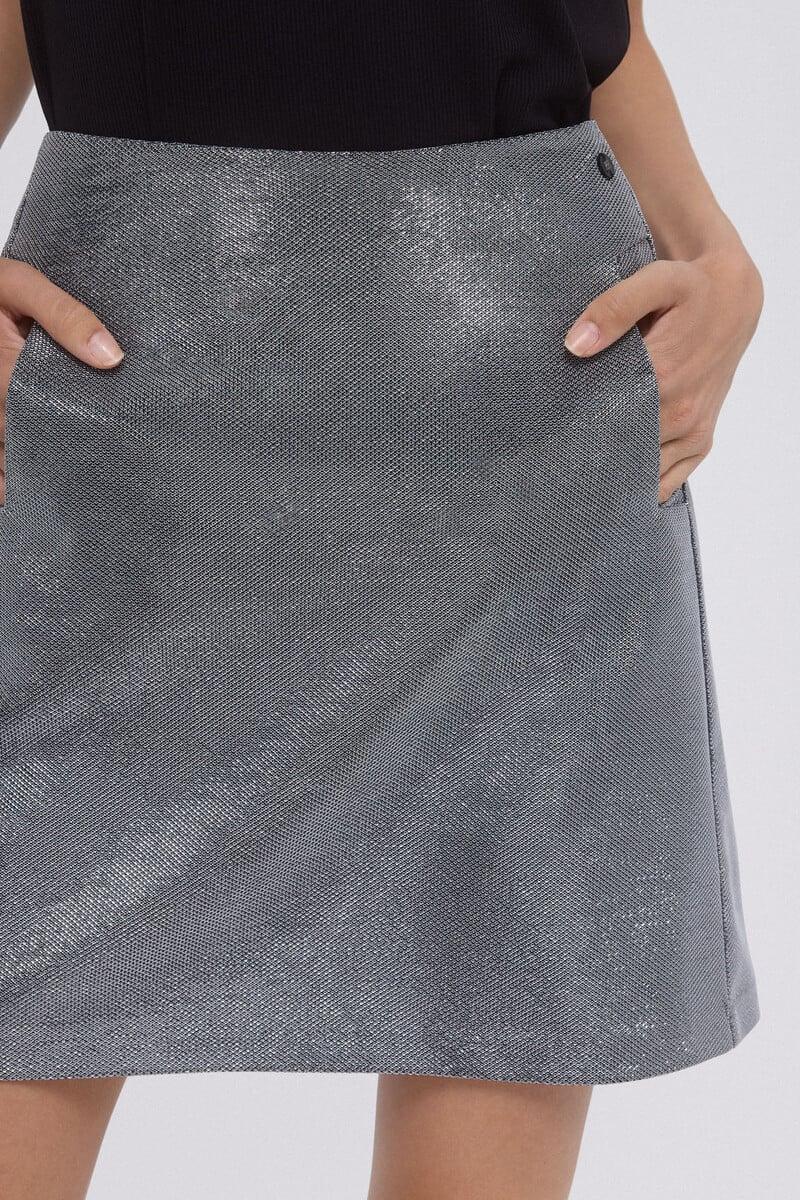 pedro del hierro Mini falda tejido fantasía Envío internacional gratuito