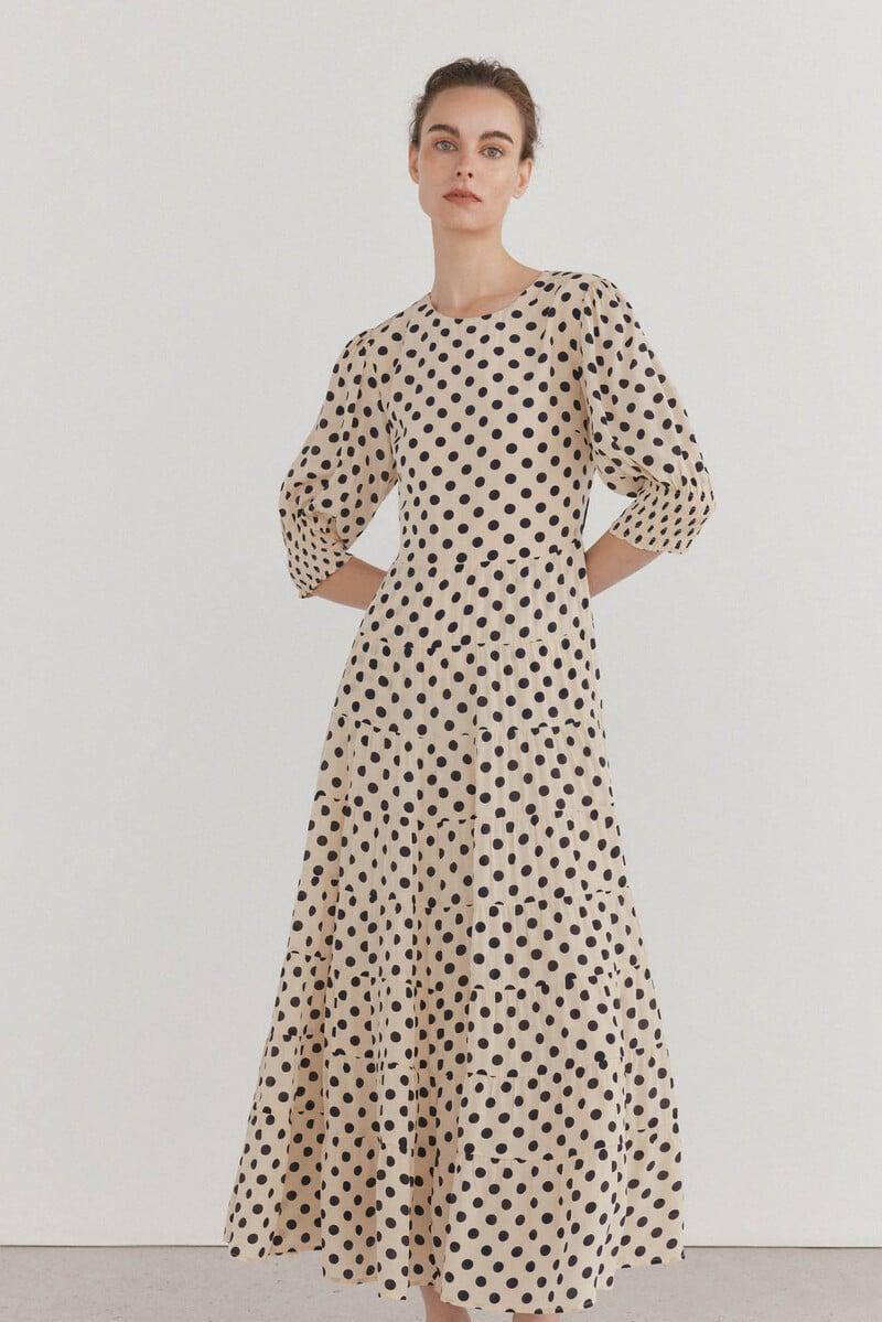pedro del hierro Vestido lunares lazo contraste Libre de impuestos