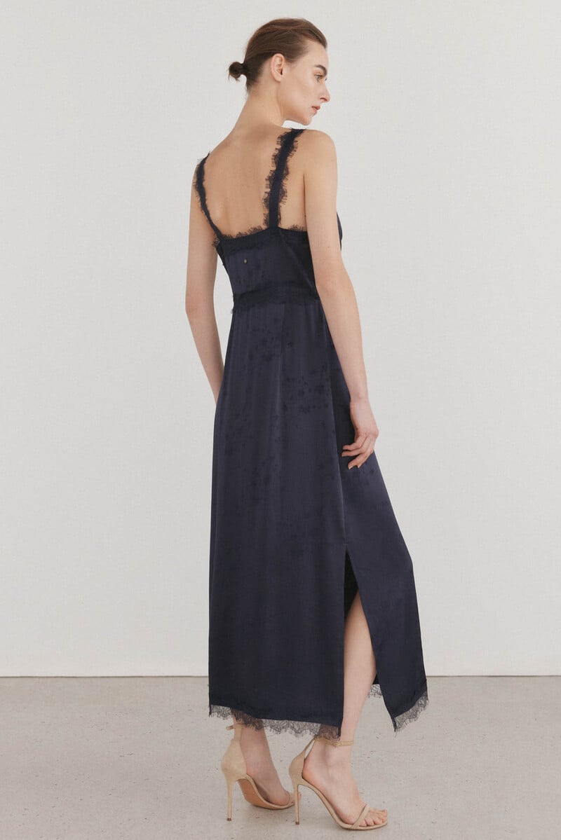 pedro del hierro Vestido lencero de tirantes Descuentos del mes