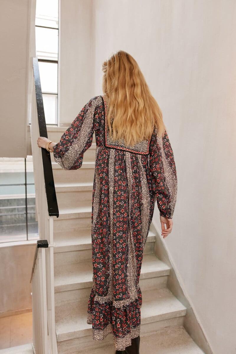 pedro del hierro Ariane. Vestido estampado Precio ultrabajo