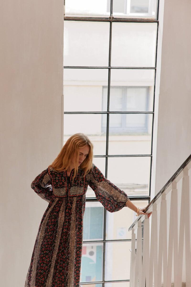 pedro del hierro Ariane. Vestido estampado Precio ultrabajo