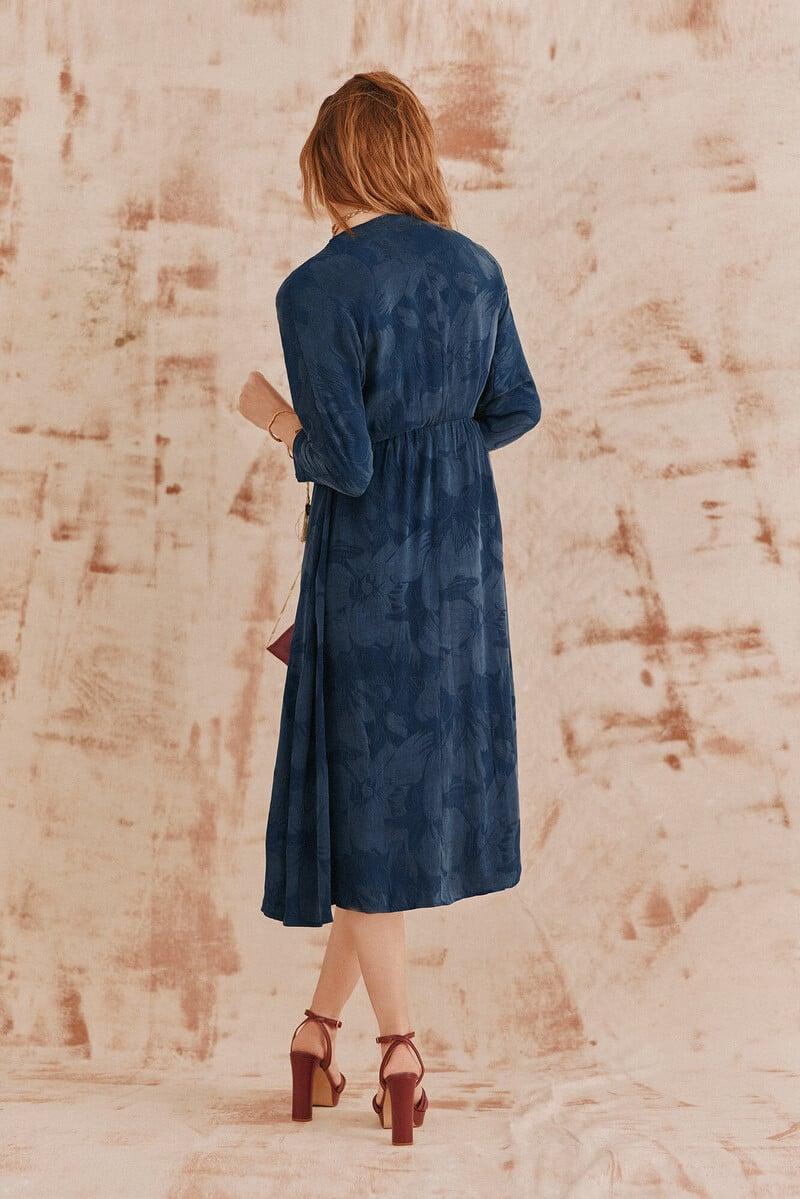 pedro del hierro Ana. Vestido jacquard Promoción por tiempo limitado