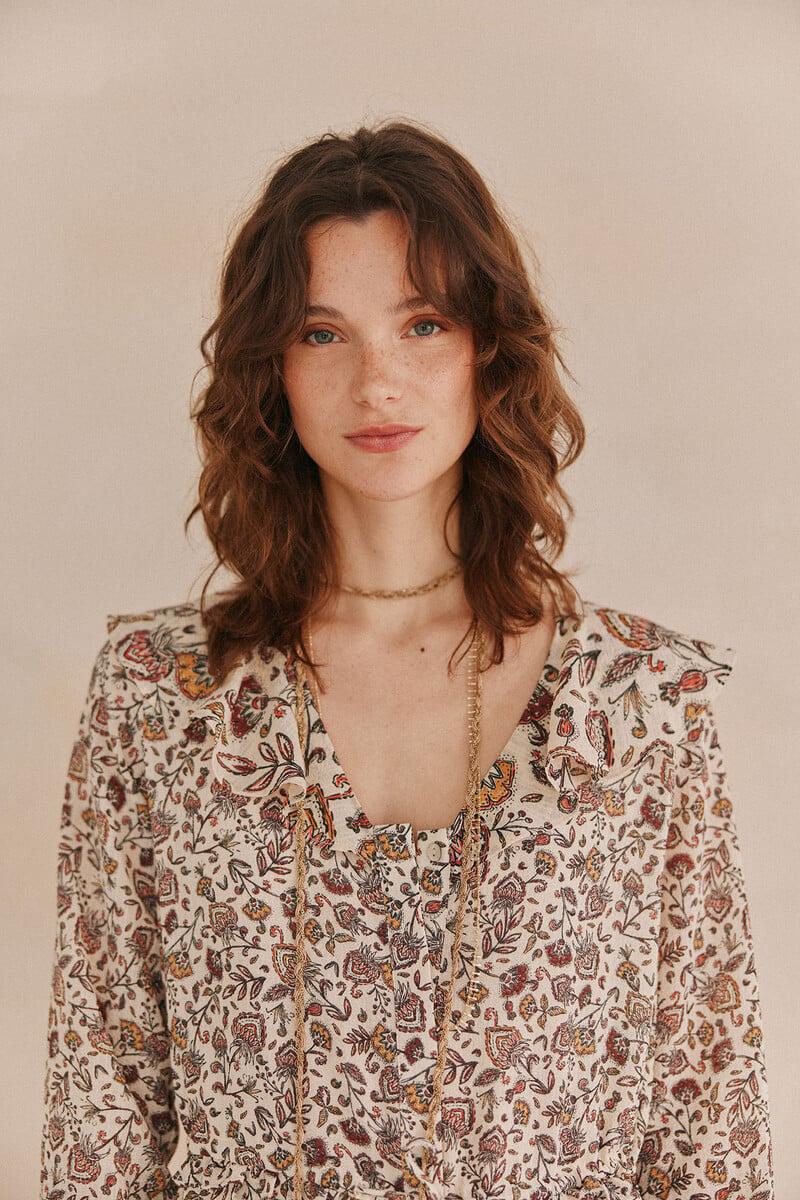 pedro del hierro Lorena. Vestido estampado Solo queda un día