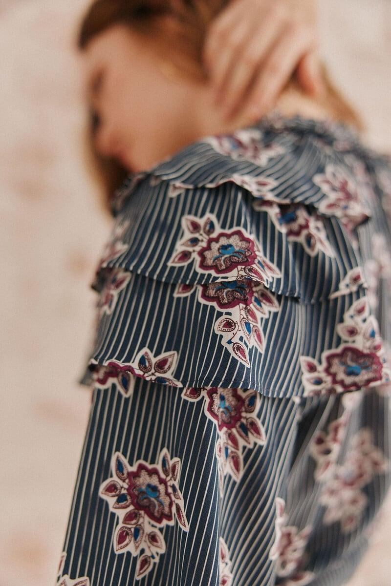 pedro del hierro Alejandra. Vestido estampado Grandes descuentos