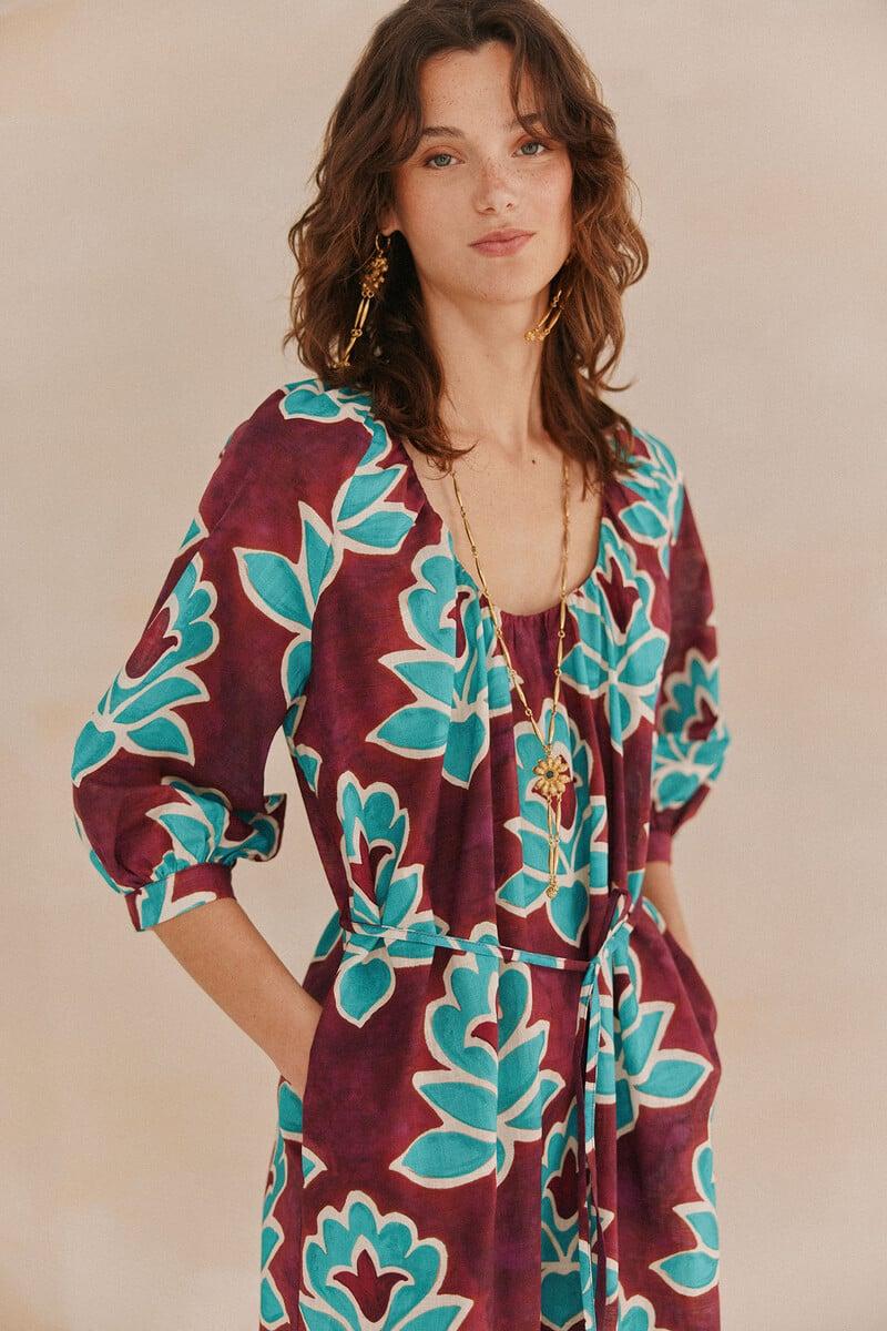 pedro del hierro Celina. Vestido estampado Oferta exclusiva