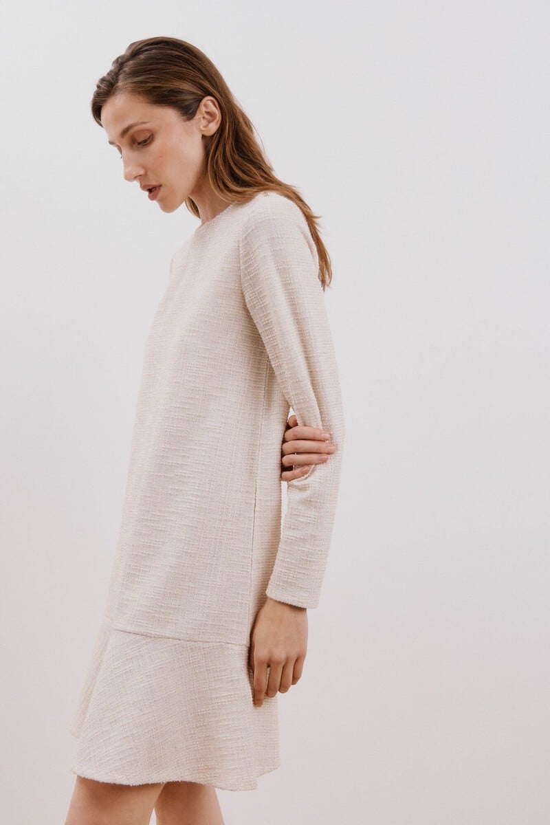 pedro del hierro Vestido tweed elástico Descuento por venta flash