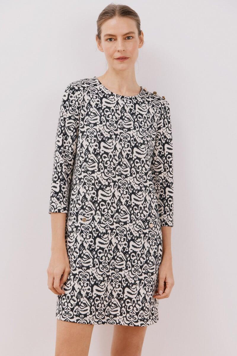 pedro del hierro Vestido corto elástico Ofertas de temporada