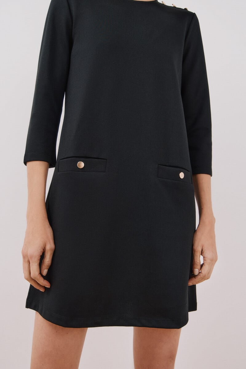pedro del hierro Vestido corto elástico 2025