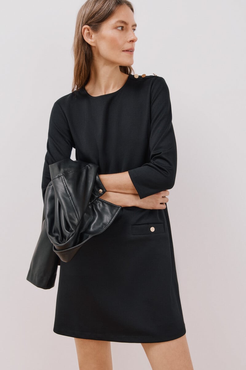 pedro del hierro Vestido corto elástico 2025