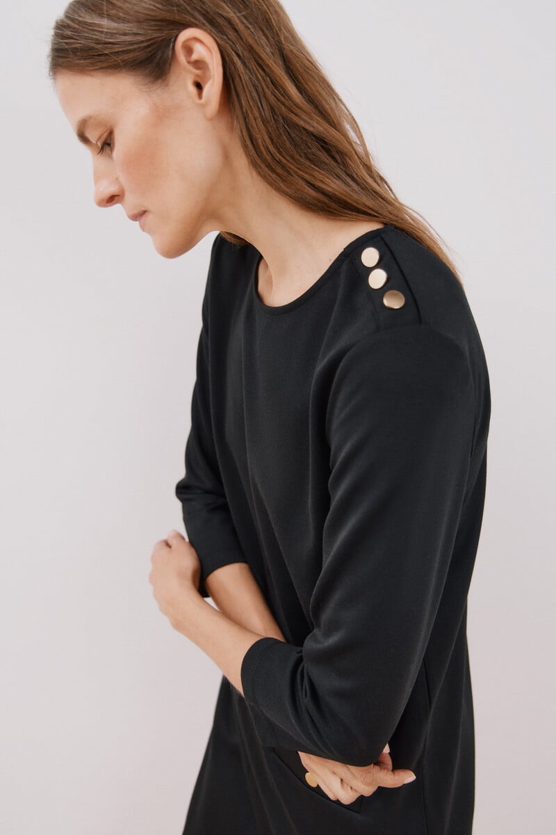 pedro del hierro Vestido corto elástico 2025