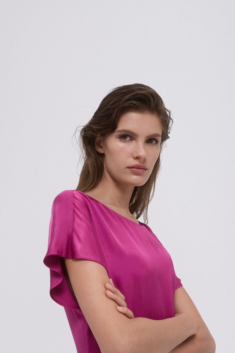pedro del hierro Vestido túnica fluido Gran oferta