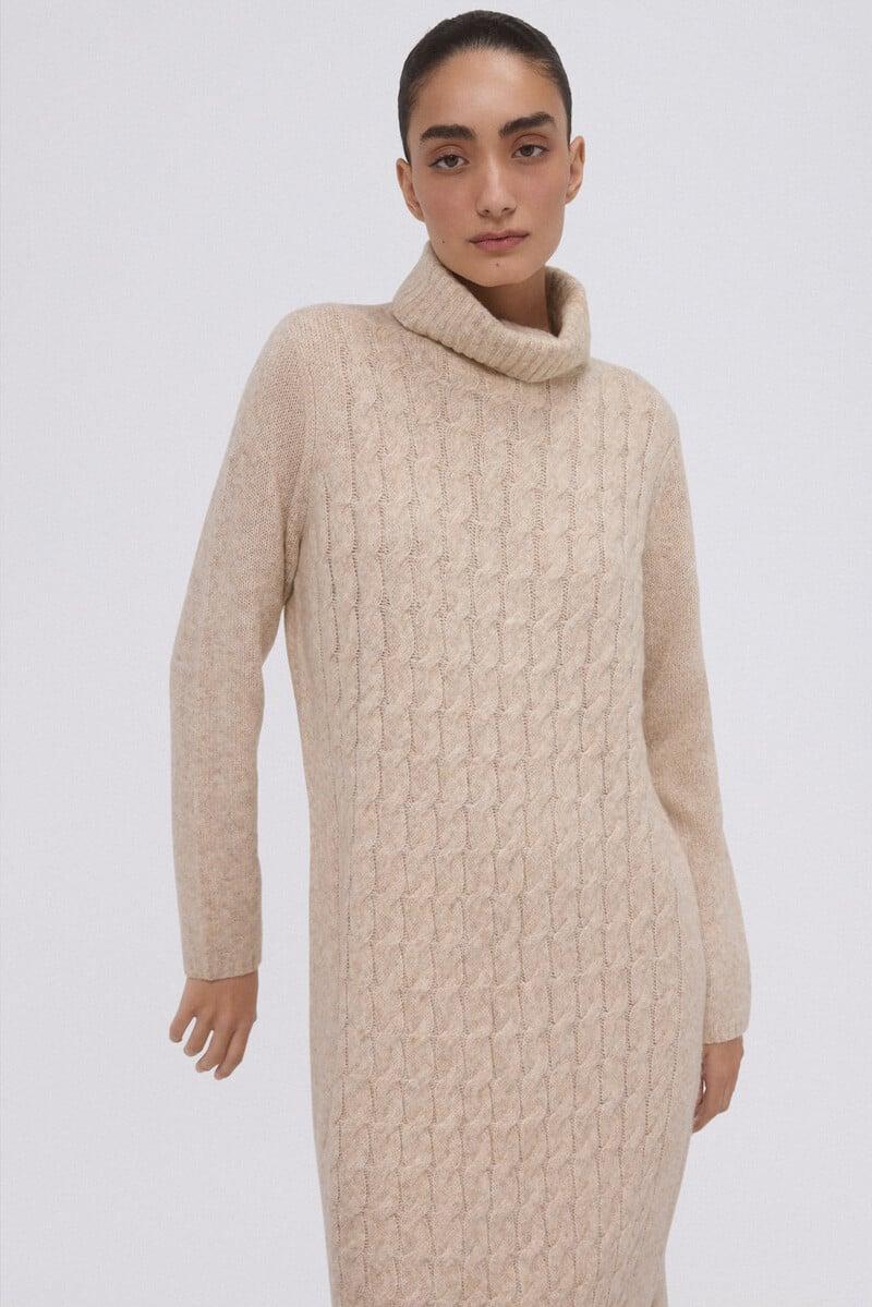 pedro del hierro Vestido de punto ochos centrales Envío gratis