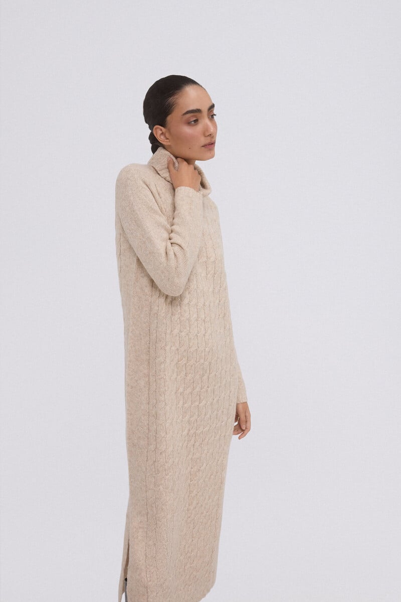 pedro del hierro Vestido de punto ochos centrales Envío gratis