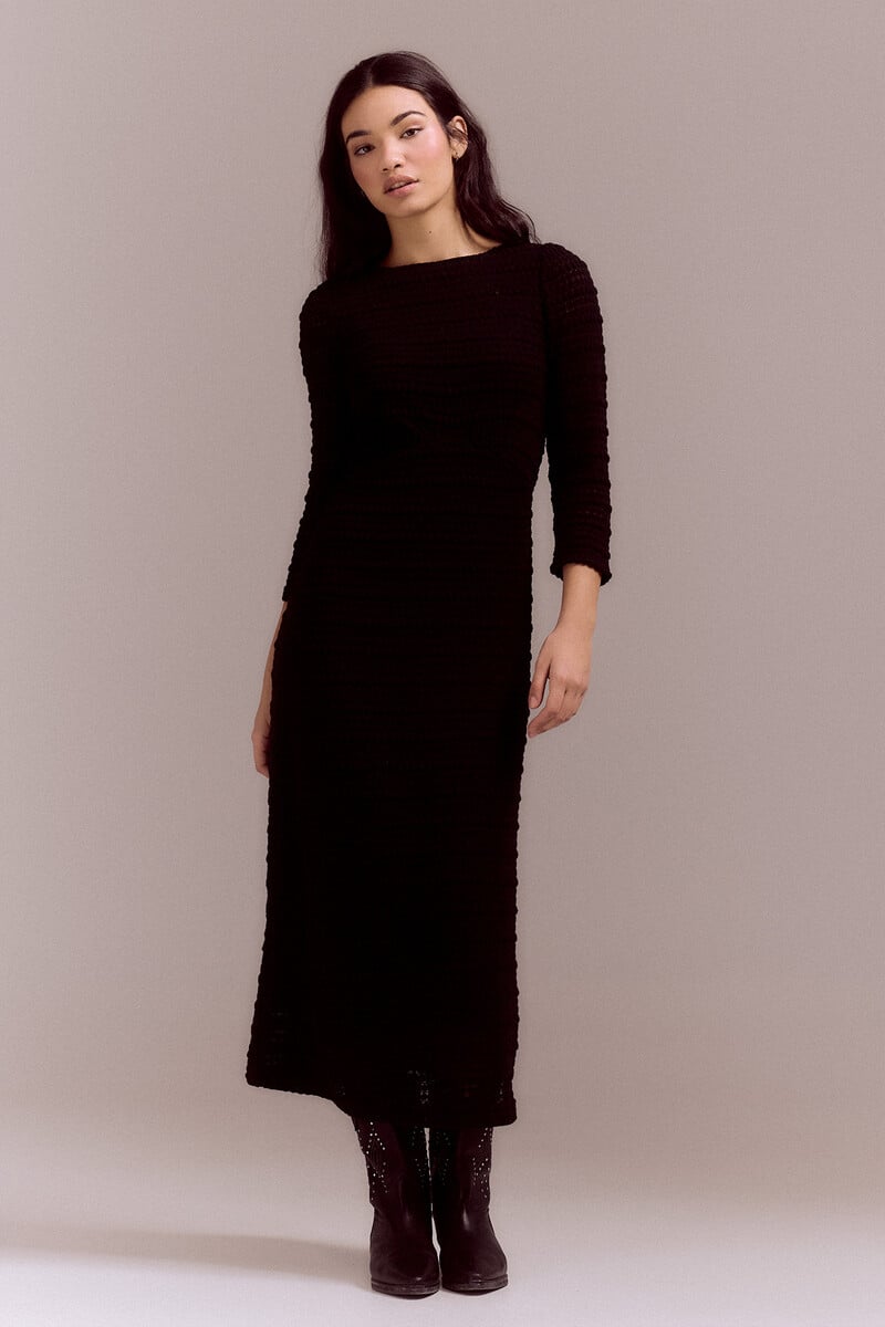 pedro del hierro Vestido punto estructura Oferta especial