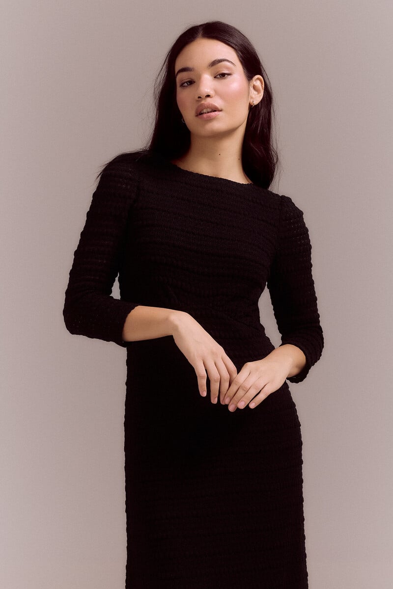 pedro del hierro Vestido punto estructura Oferta especial