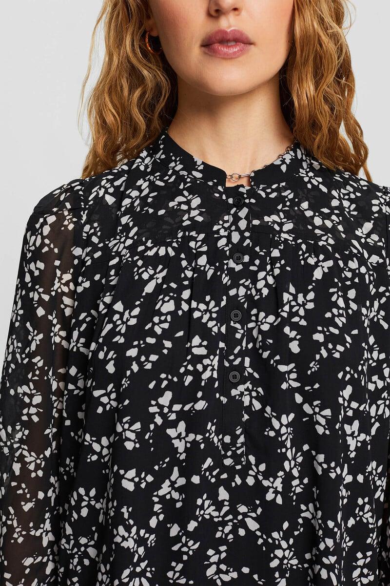 pedro del hierro Vestido corto sostenible estampado floral ÚLTIMAS EDICIONES