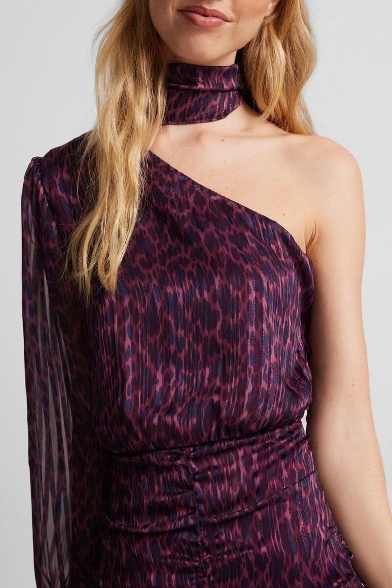pedro del hierro Vestido mini asimetrico Promoción trimestral