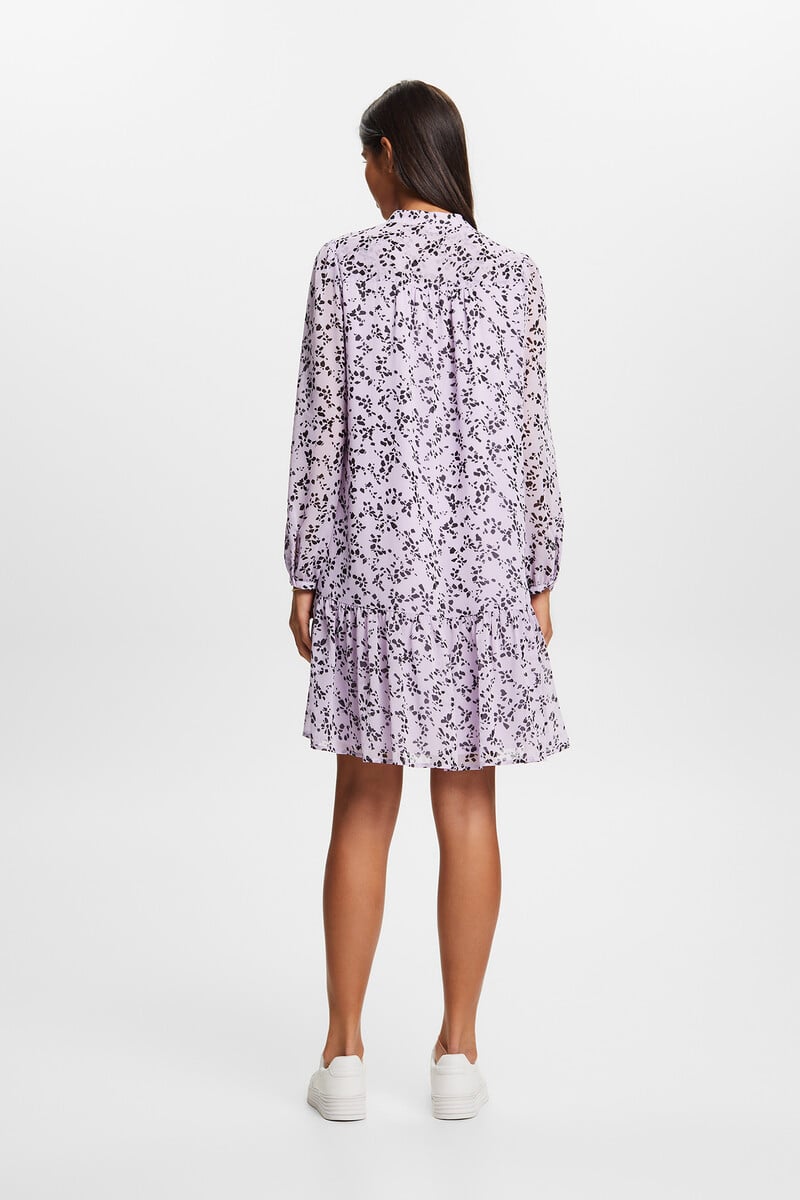 pedro del hierro Vestido corto sostenible estampado floral Tienda de fábrica