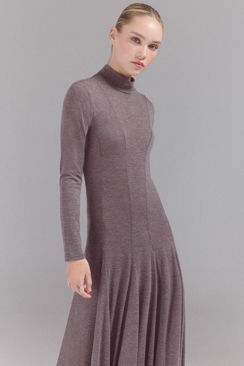 pedro del hierro Vestido largo punto Ahorra y exporta