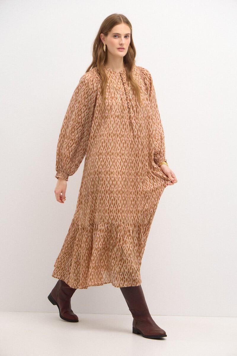 pedro del hierro Rania. Vestido estampado Descuentos del mes